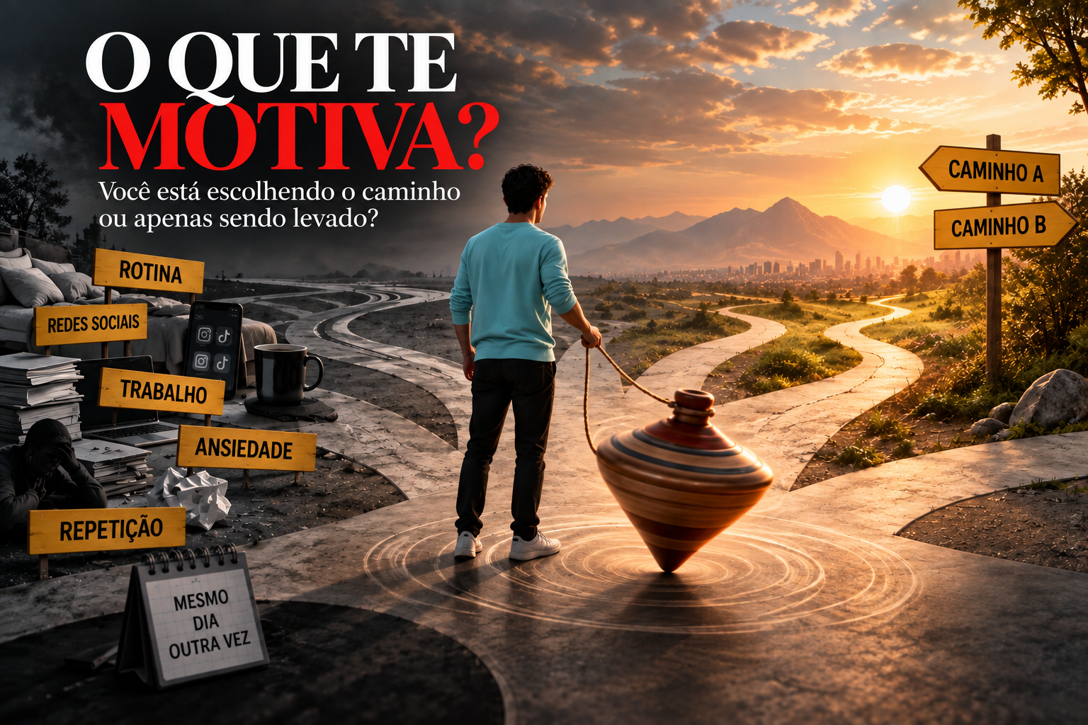 O que te motiva?